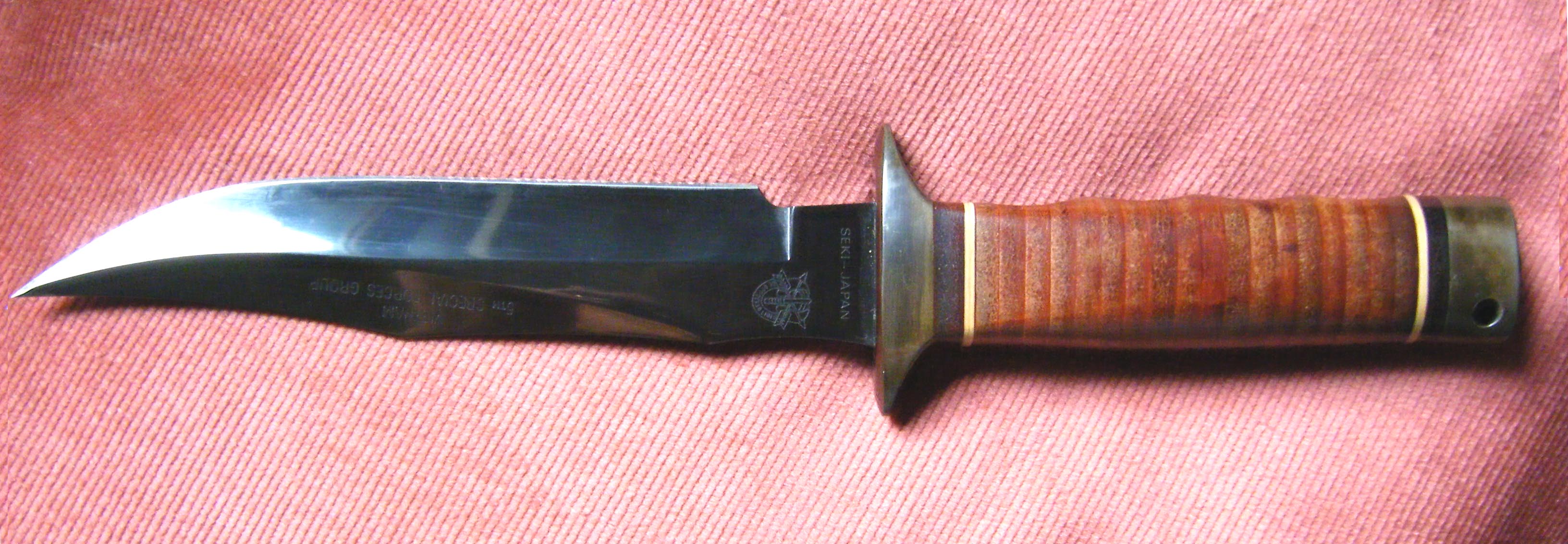 Well-aged S1 Bowie with tarnished guard. (Photo:"Ricce")