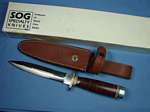 SOG Desert Dagger (Leather) box and brown sheath (Photo:"appels" - bladeforums)